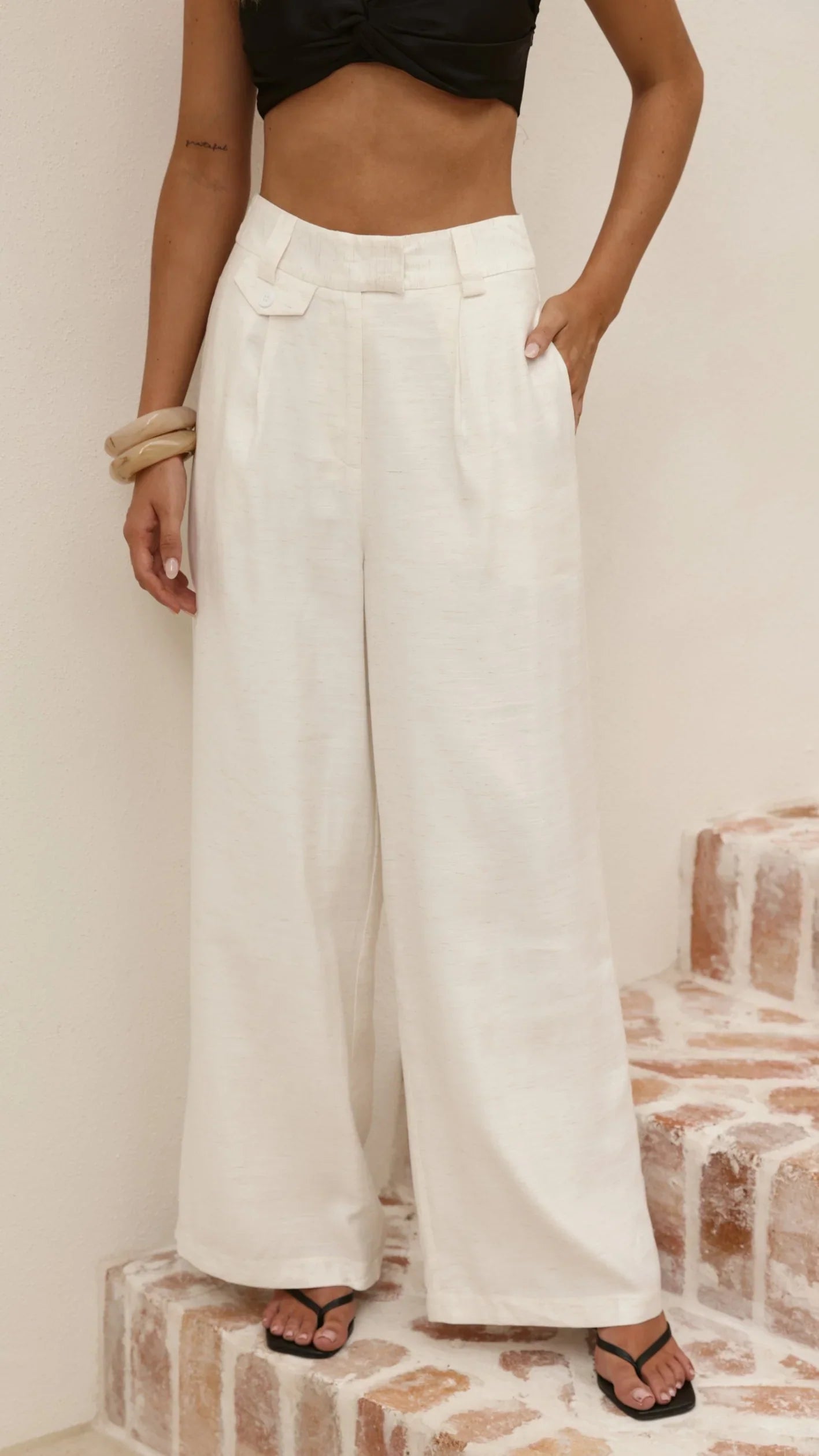 Toni Pants Stone