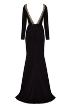 Elegant Mermaid Dress with Open Back