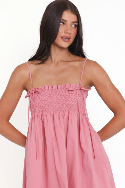 Josie Mini Dress Pink