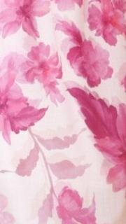 Odilie One Shoulder Maxi Dress Pink Floral