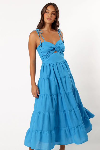 Lenny Maxi Dress Blue