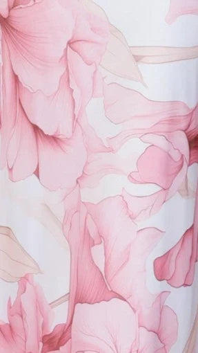 Coda Maxi Dress Pink Floral