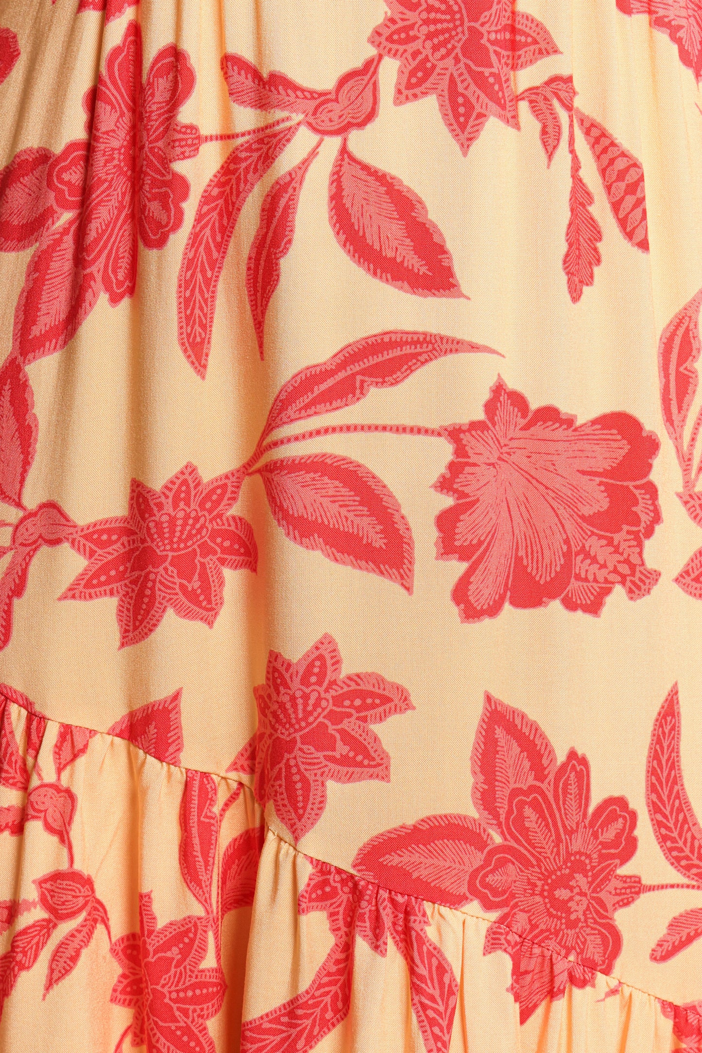 Forbes Maxi Dress Red Floral