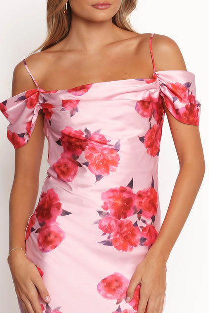 Esther Midi Dress Pink