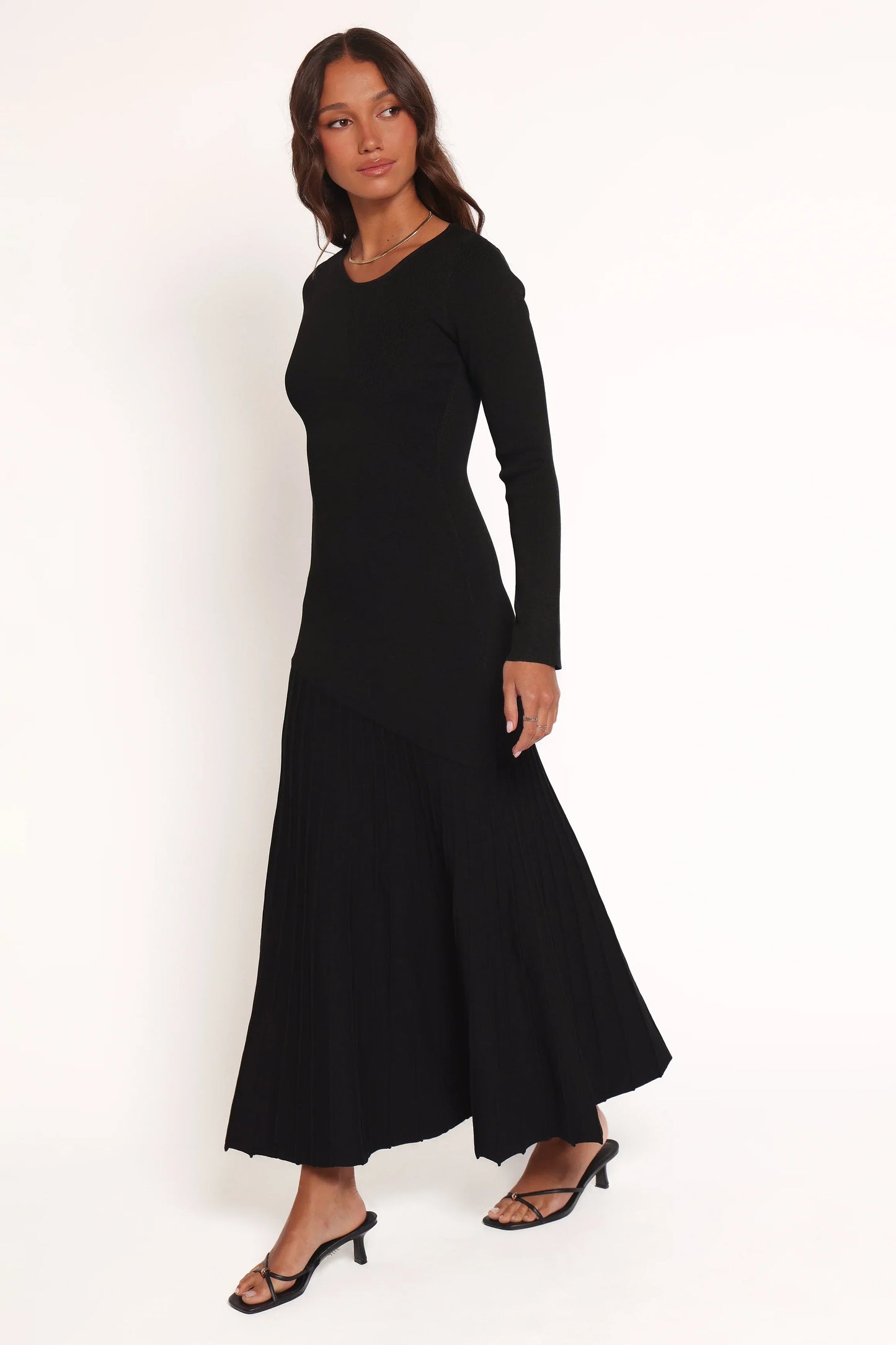 Monty Knit Dress Black