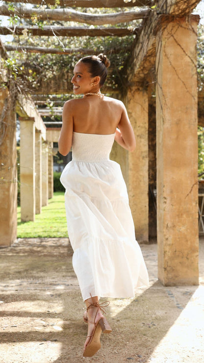 Brooke Maxi Dress White