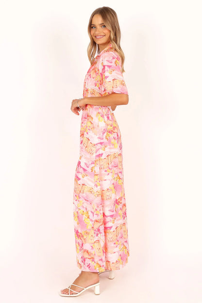 Arianna Maxi Dress Pink Scenic