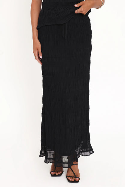 Valana Skirt Black