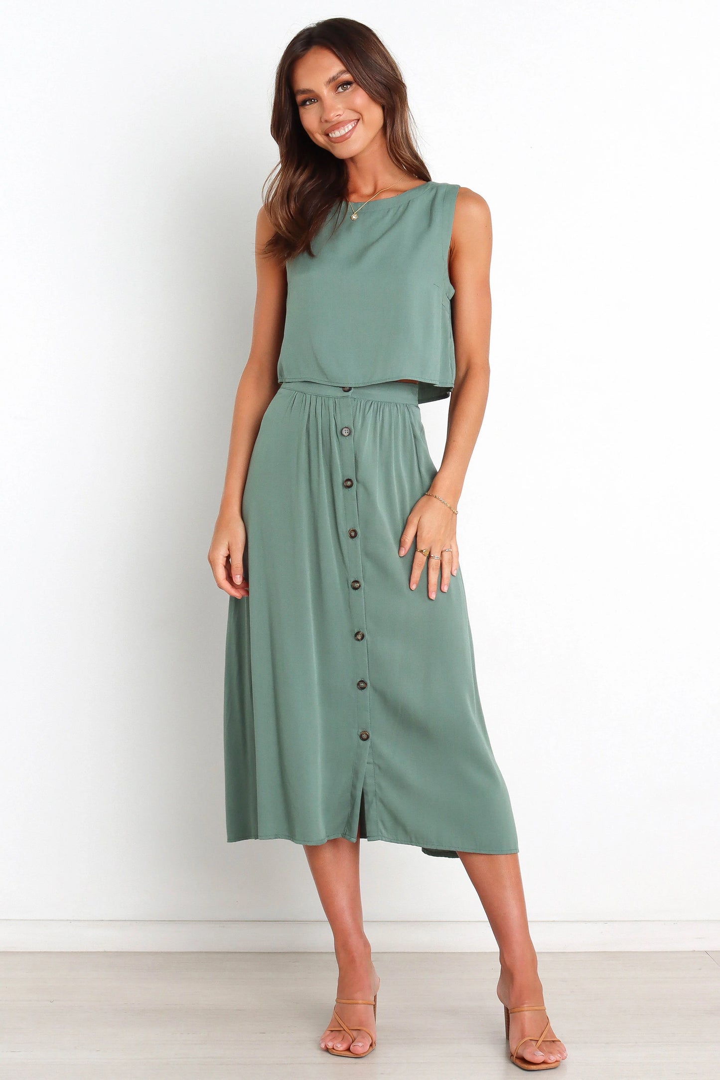 Ava Top Green