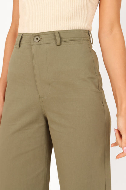 Lawrence Pant Olive Green