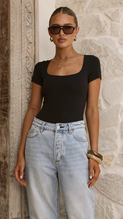 Jamelia Bodysuit Black