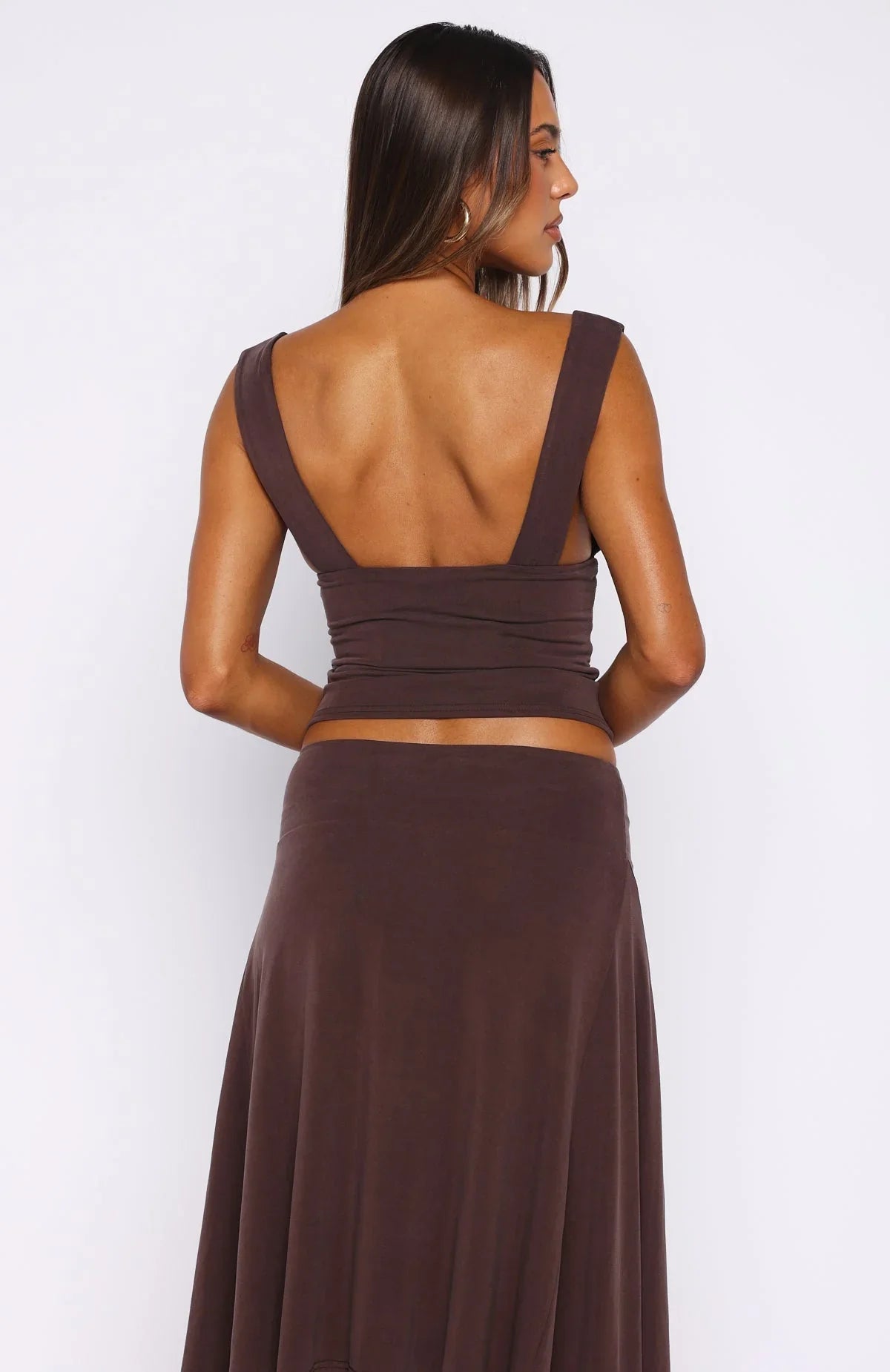 Tropic Drift Top Chocolate