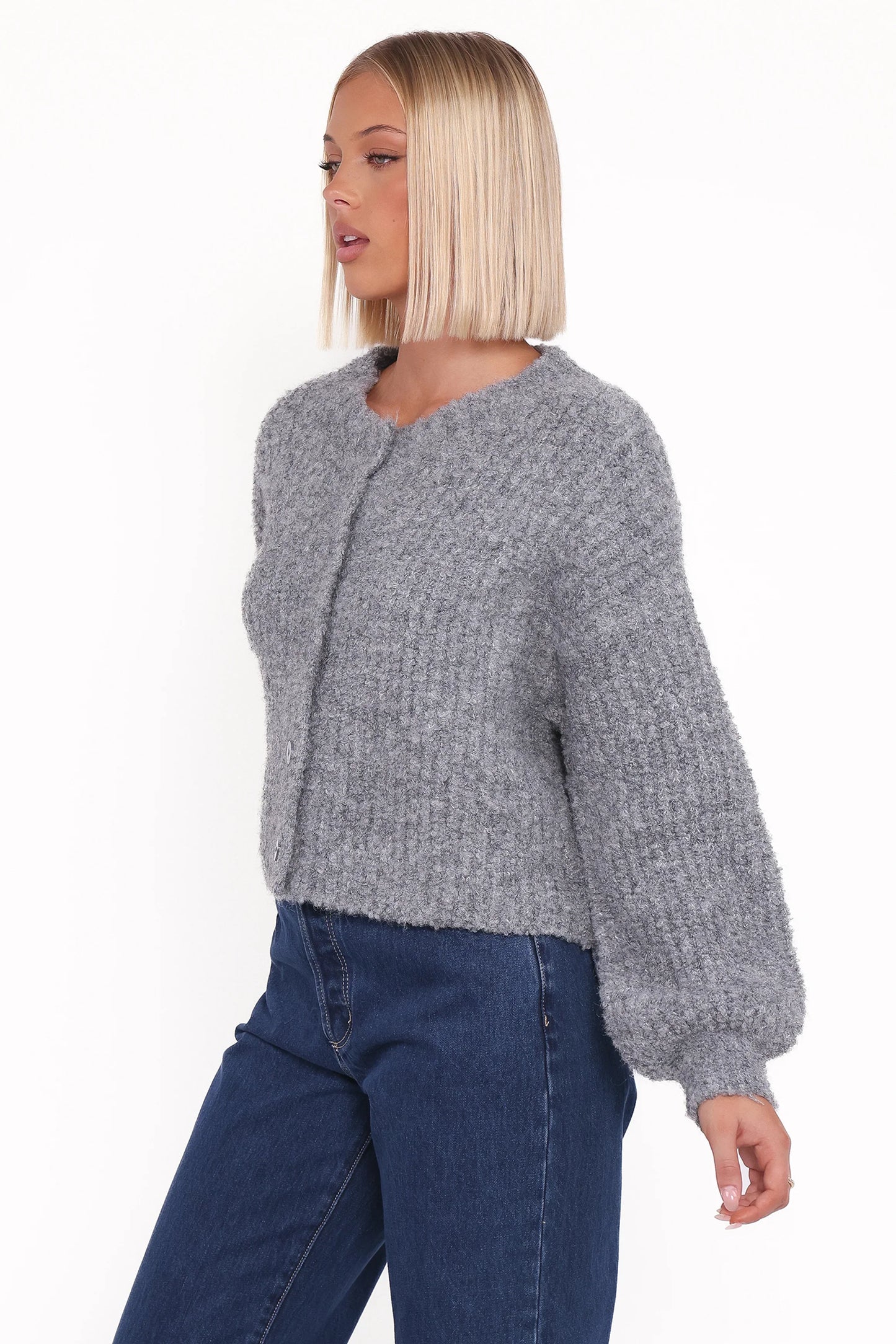 Albertine Cardigan Grey
