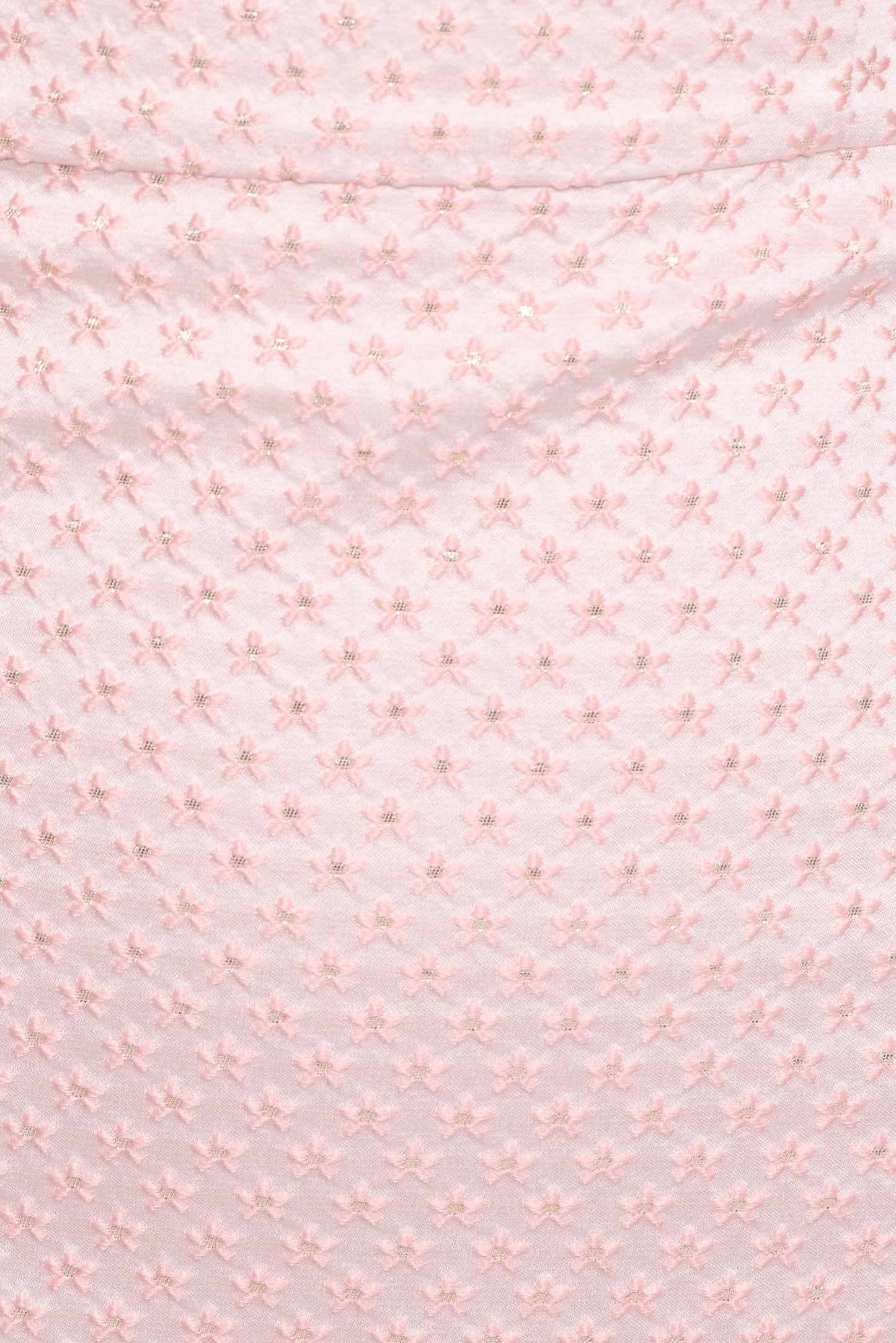 Marlene Mini Dress Pink Rose Brocade