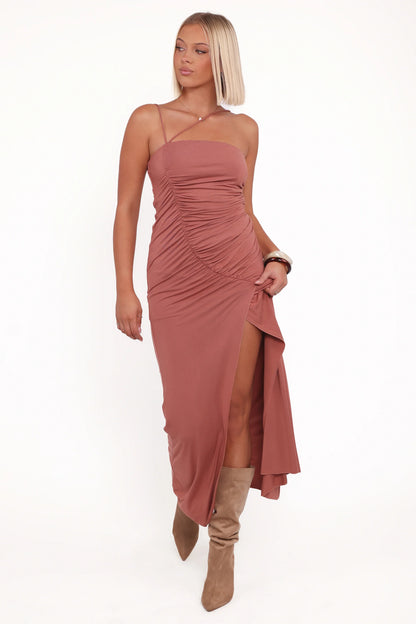 Avaline Maxi Dress Terracotta