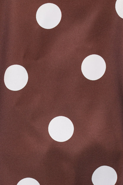 Brielle Polka Dot Set Brown Polka Dot