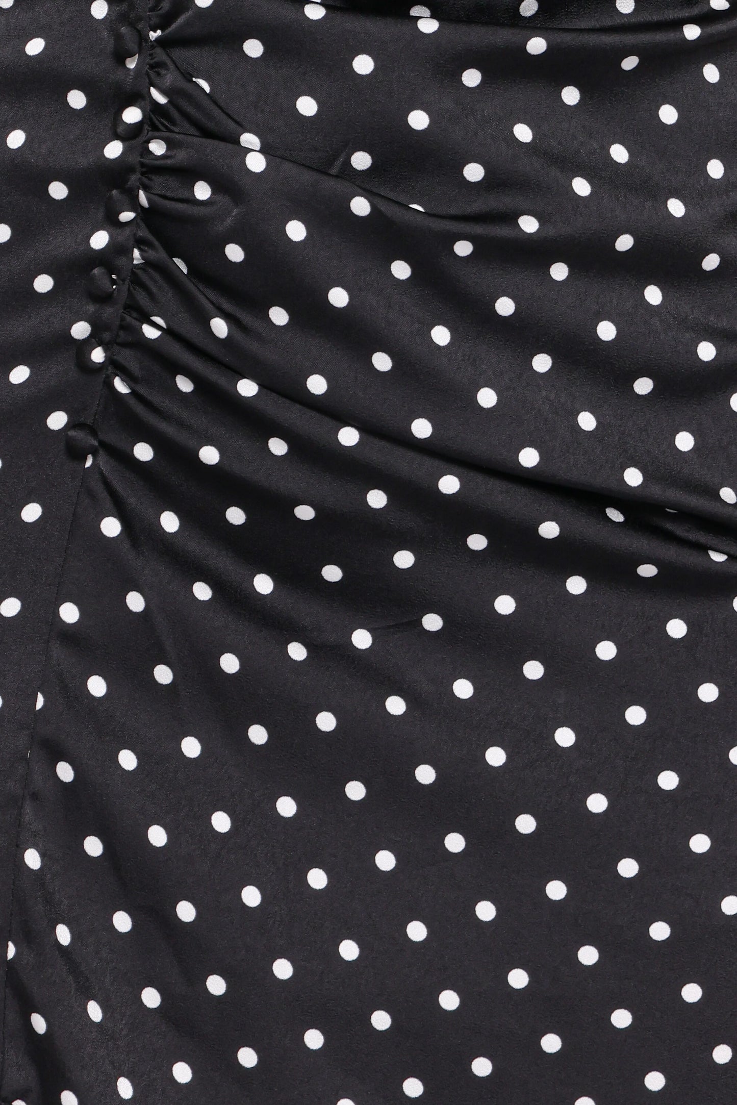 Lisbeth Midi Dress Black Polka Dot