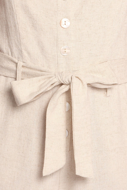 Rachel Jumpsuit Beige