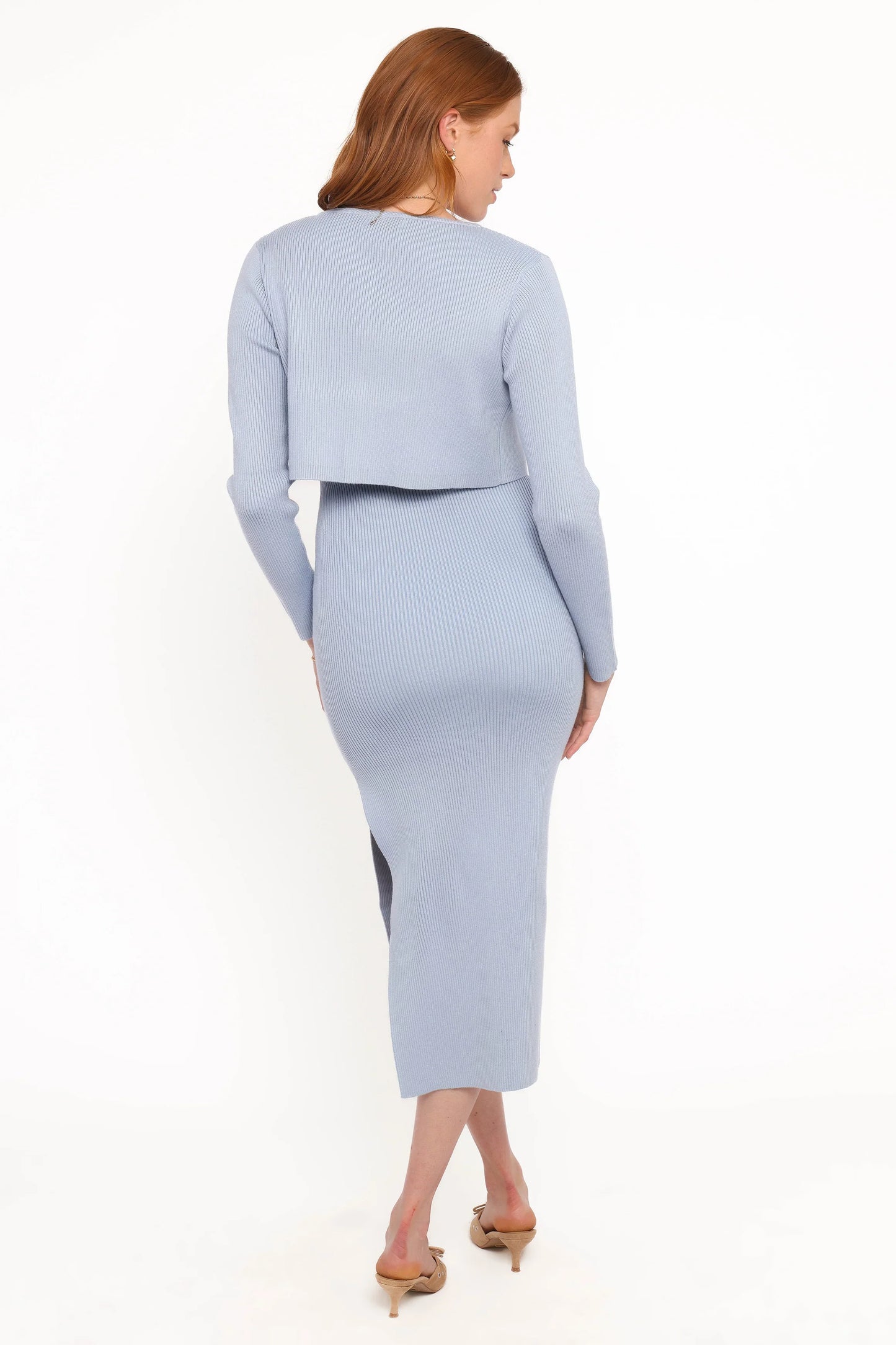 Tagum Midi Dress Blue