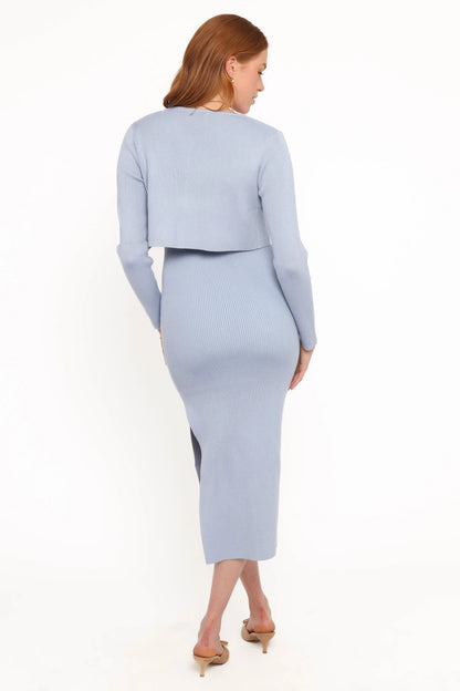 Tagum Midi Dress Blue