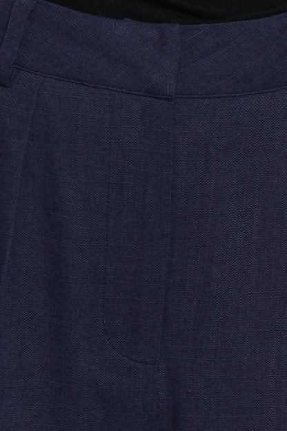 Dean Linen Pants Navy
