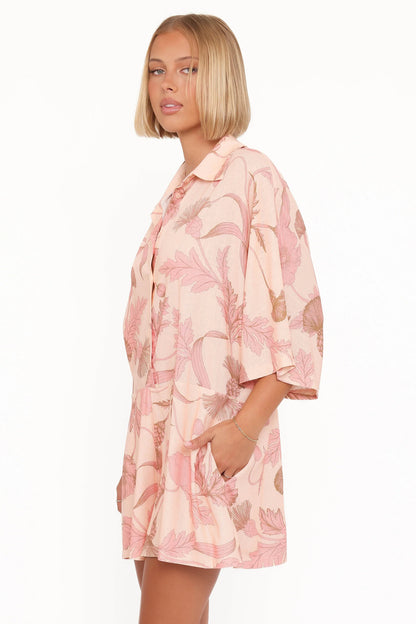 Ellisa Romper Pink Floral