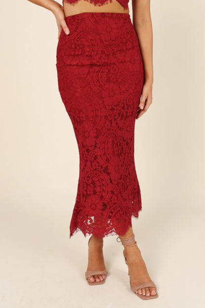 Maybelle Skirt Wine
