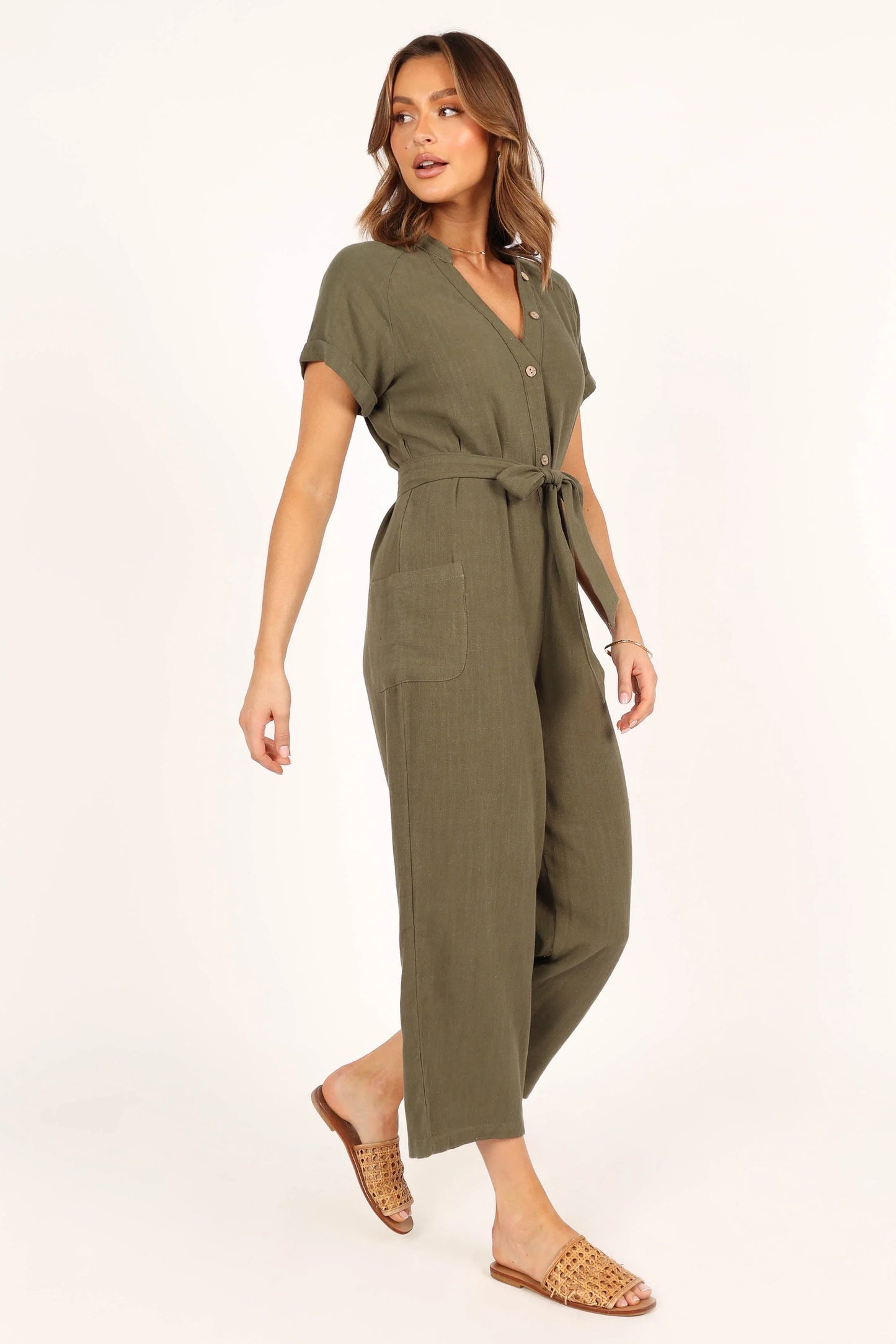 Archie Jumpsuit Olive