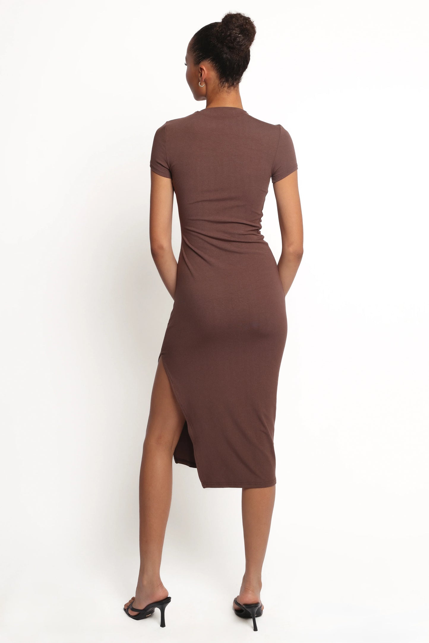 Lioren Midi Dress Brown