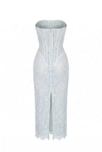 Beaded Lace Corset Dress