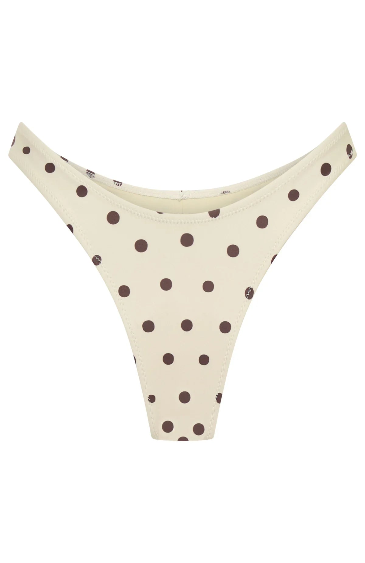 Belmont Bottoms Cream Choc Polka Dot