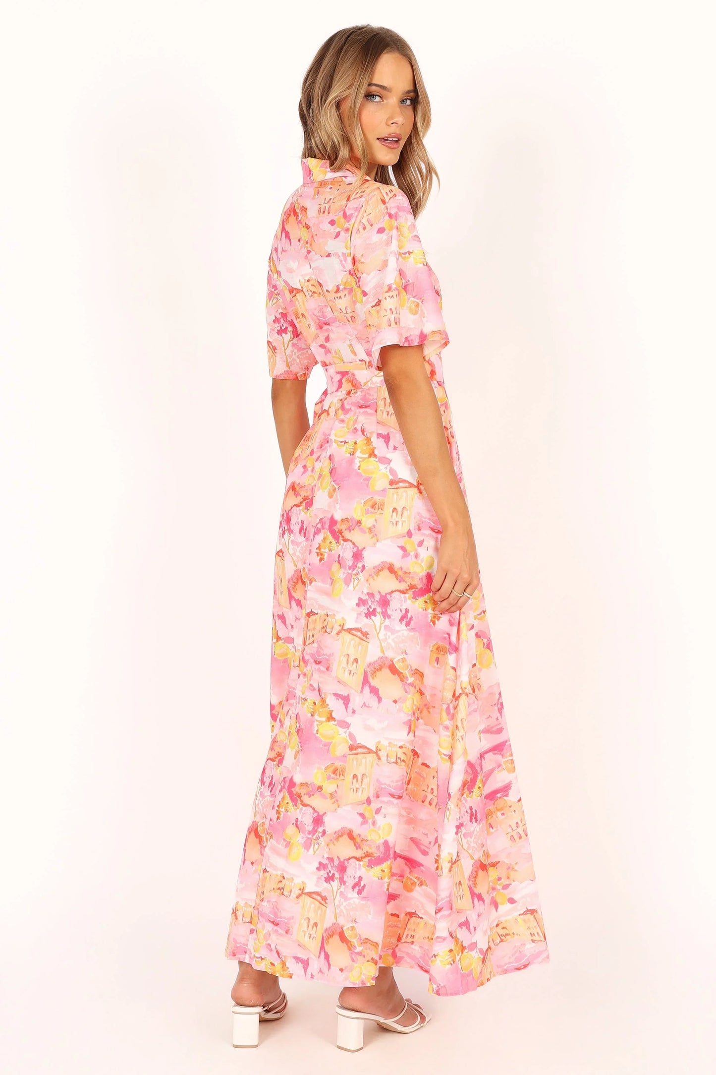 Arianna Maxi Dress Pink Scenic