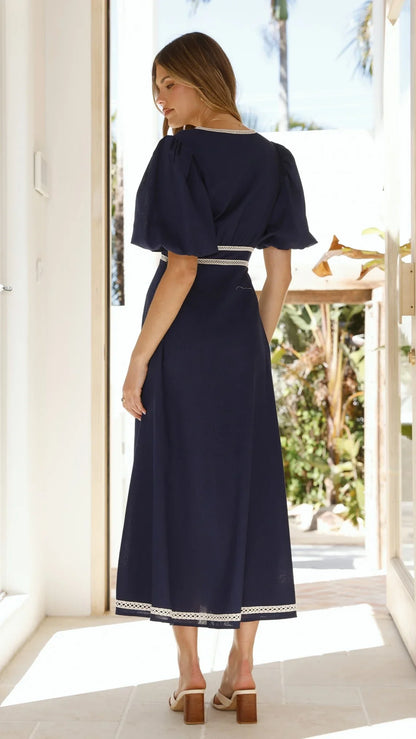Nakisha Maxi Dress Navy