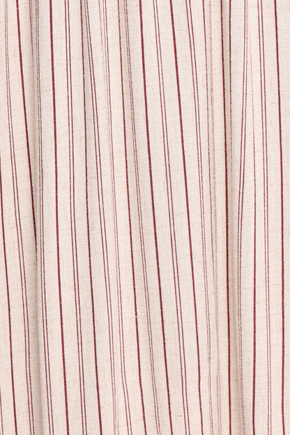 Martin Maxi Dress Cherry Red Stripe