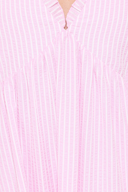 Kalan Maxi Dress Pink Stripe