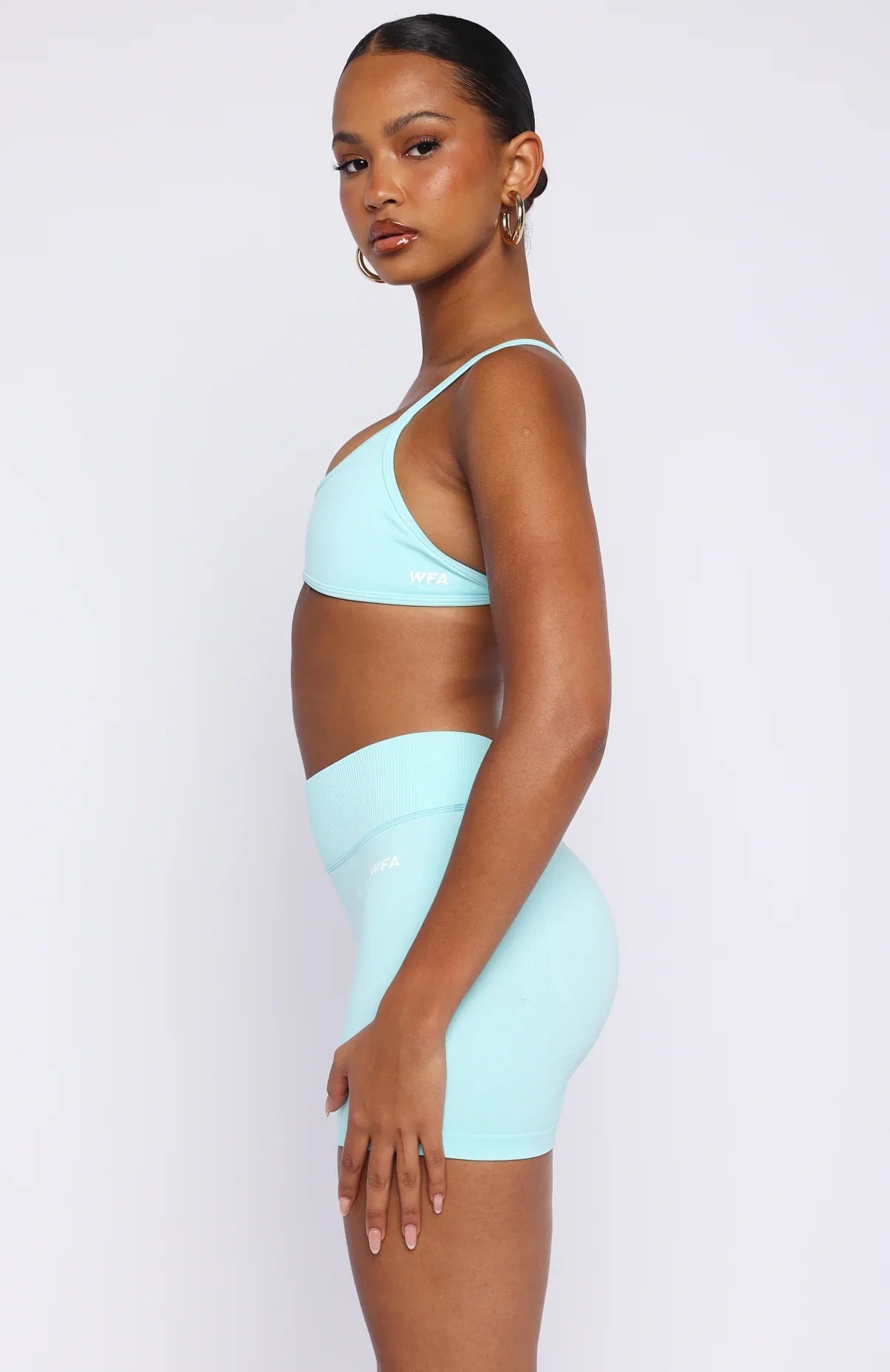 Spin Seamless Bike Shorts 4 Malibu Blue