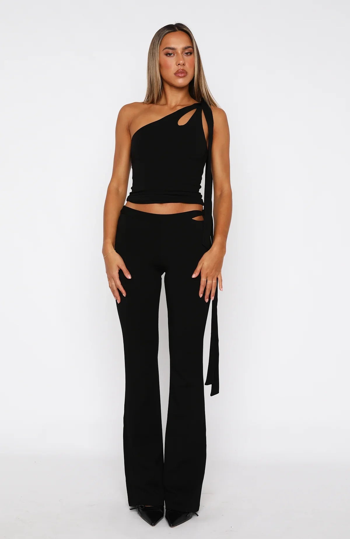 Reckless Romance Pants Black