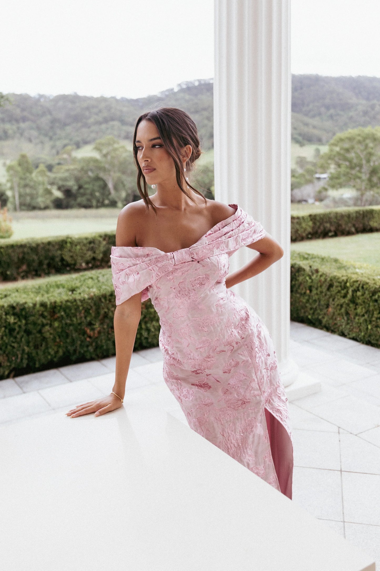 Lilia Maxi Dress Pink