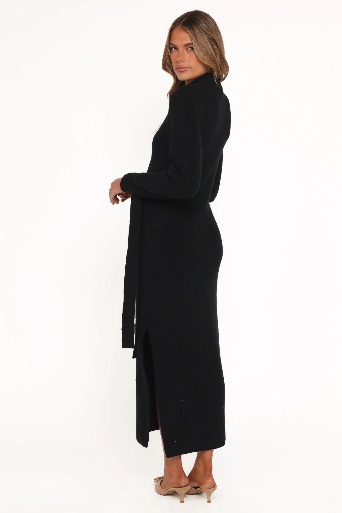 Aerin Knit Dress Black