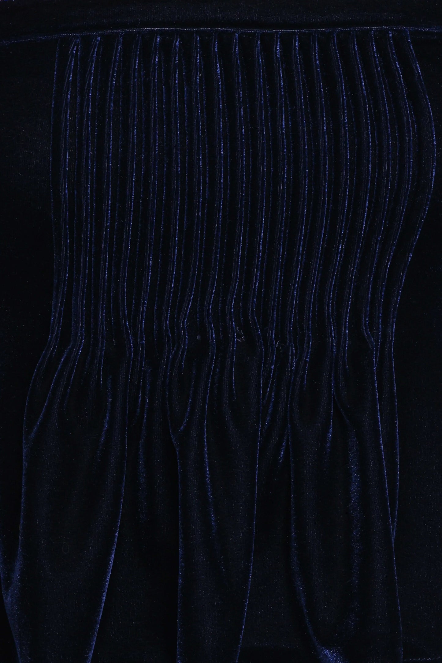 Sutton Strapless Pant Set Midnight Blue Velvet