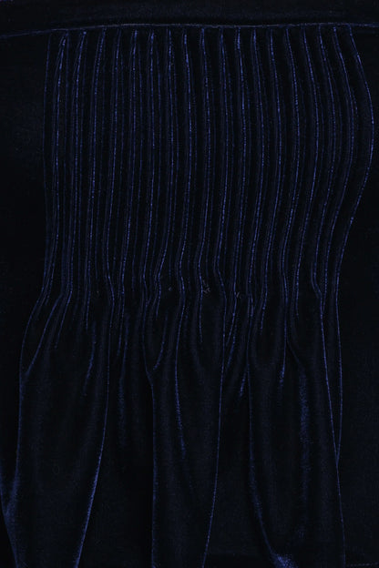 Sutton Strapless Pant Set Midnight Blue Velvet