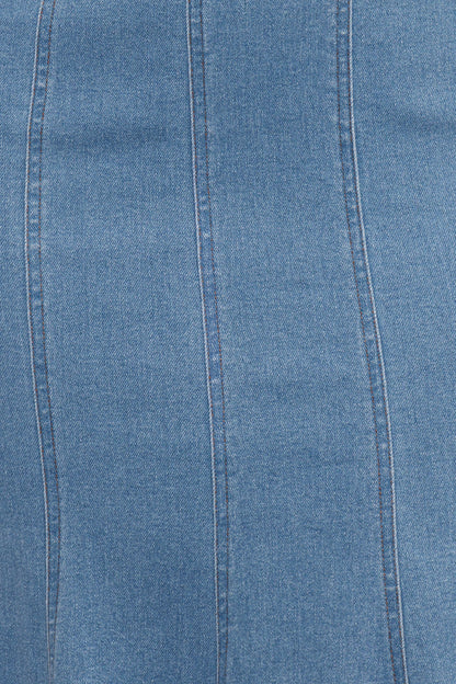 Eugenia Midi Dress Indigo Denim