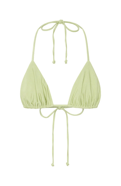 Waves Bikini Top Pistachio