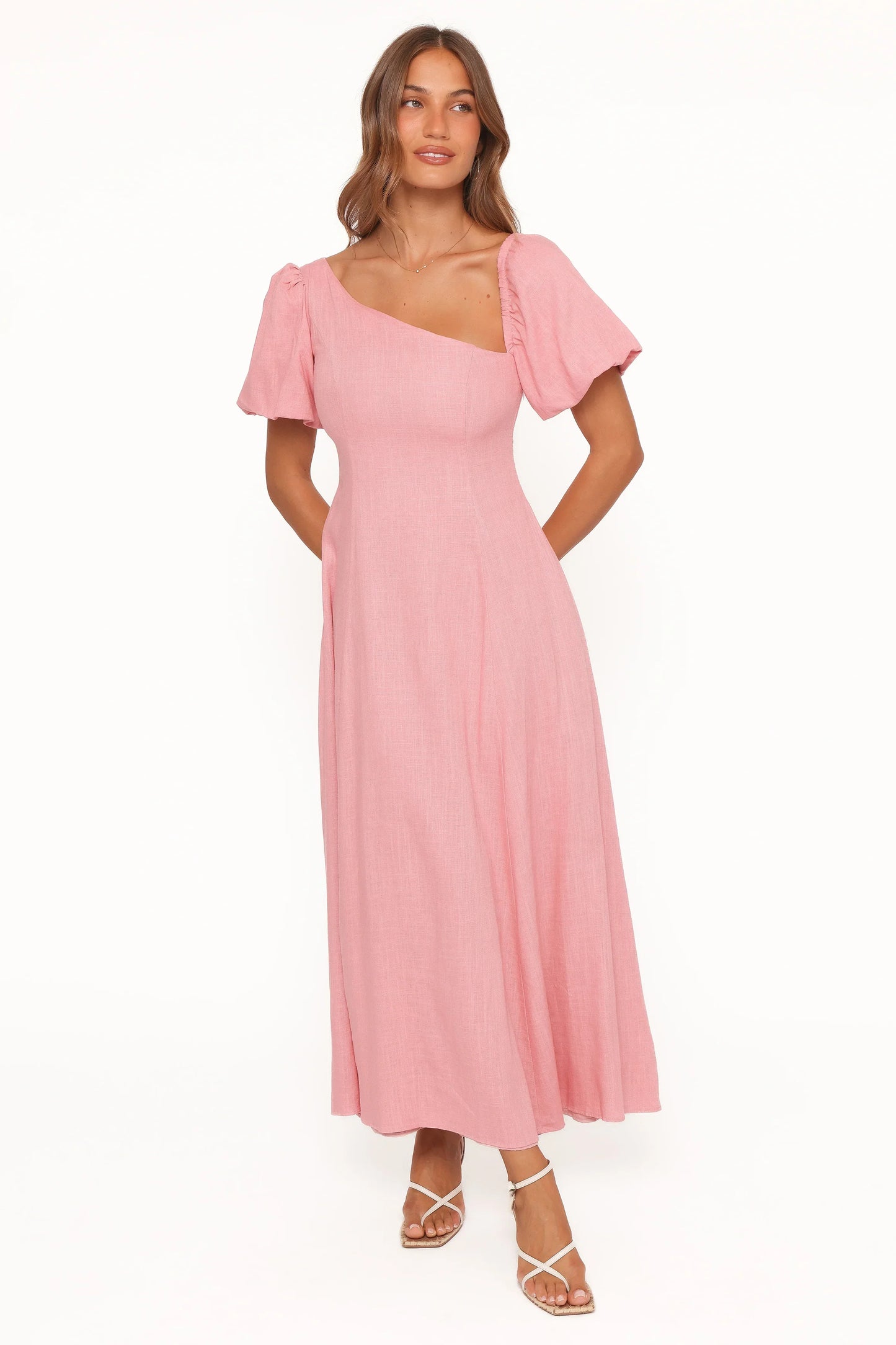 Franca Midi Dress Pink