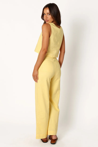 Devlin Pant Butter Yellow