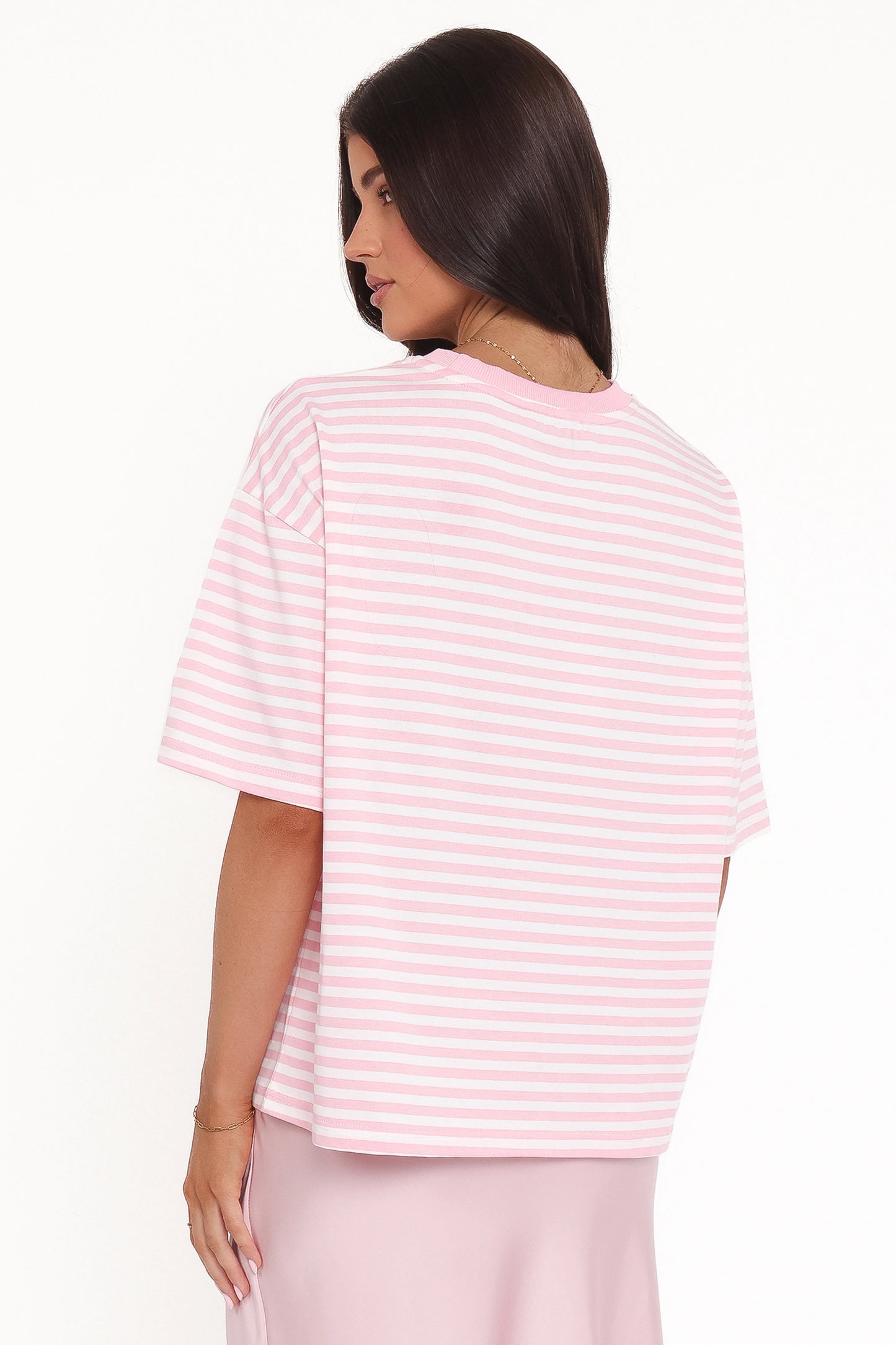 Marly Je TAime Tee Pink Stripe
