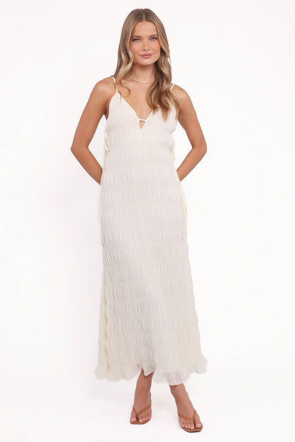 Seraphine Midi Dress Cream