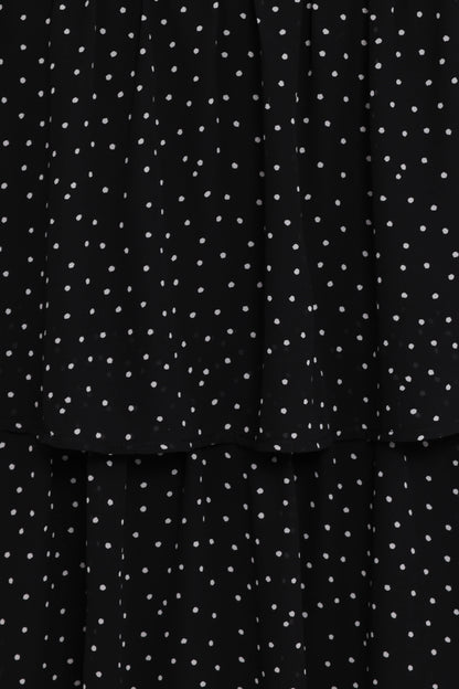 Selina Skirt Set Black Polka Dot