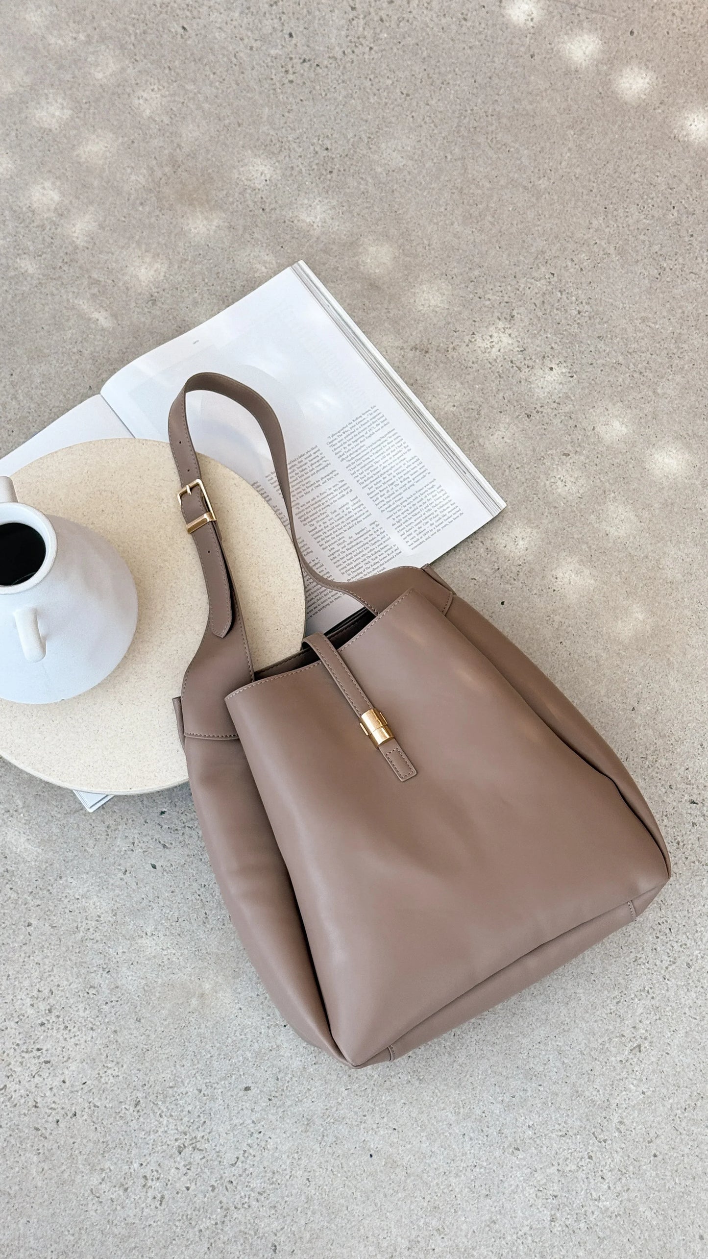 Yara Shoulder Bag Truffle