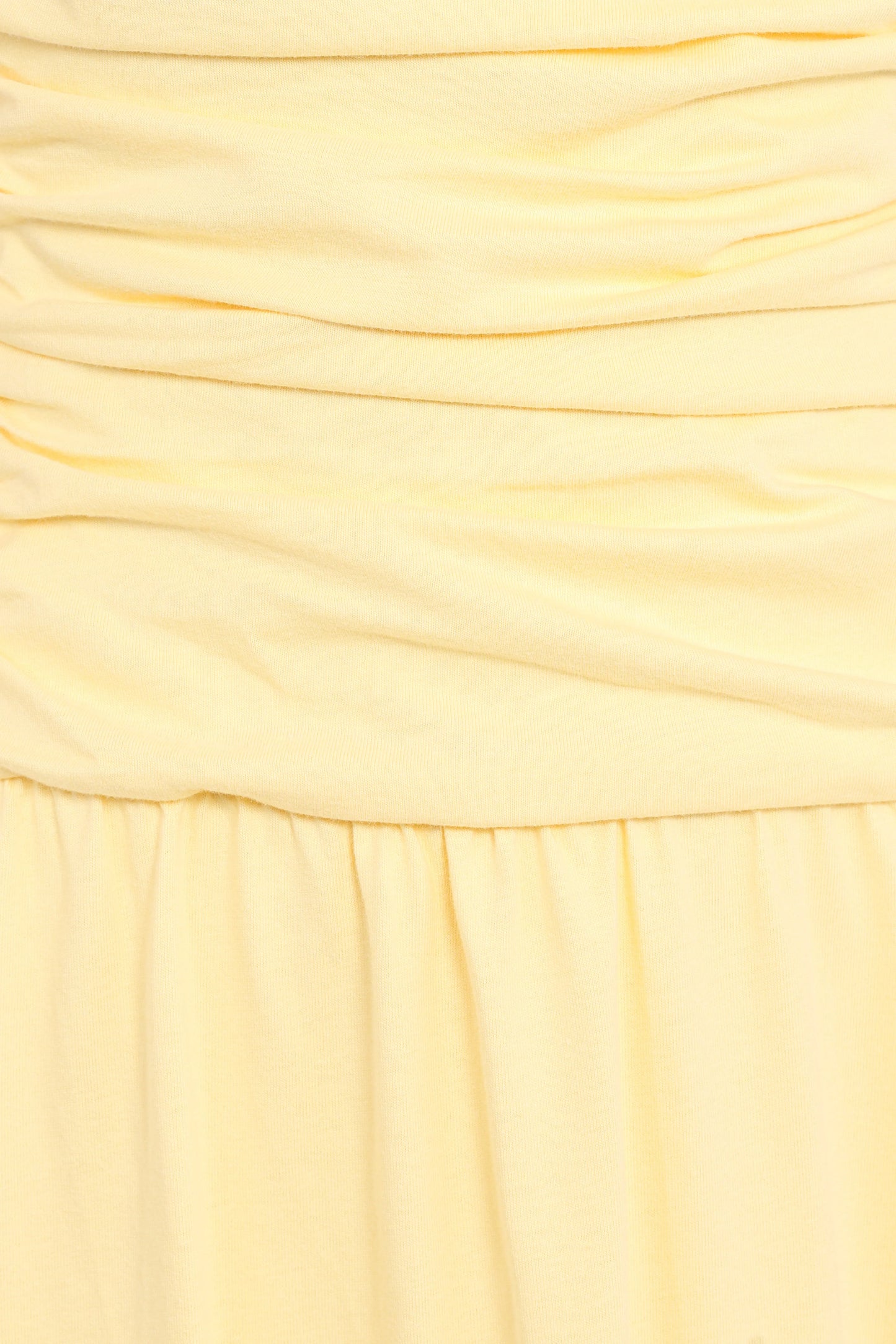 Emalia Halter Maxi Dress Pale Yellow
